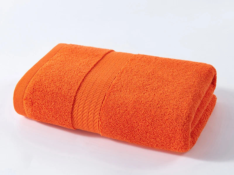 100% COTTON ADULT FACE TOWEL BATHROOM CHILDREN'S SMALL BATH TOWEL SOFT ELONGATED SPORTS GYM SWEAT TOWEL LARGE TOWEL 50X100CM