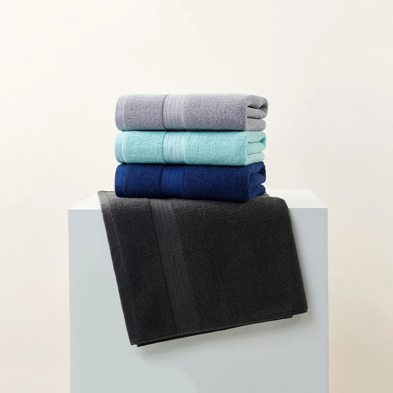100% COTTON ADULT FACE TOWEL BATHROOM CHILDREN'S SMALL BATH TOWEL SOFT ELONGATED SPORTS GYM SWEAT TOWEL LARGE TOWEL 50X100CM