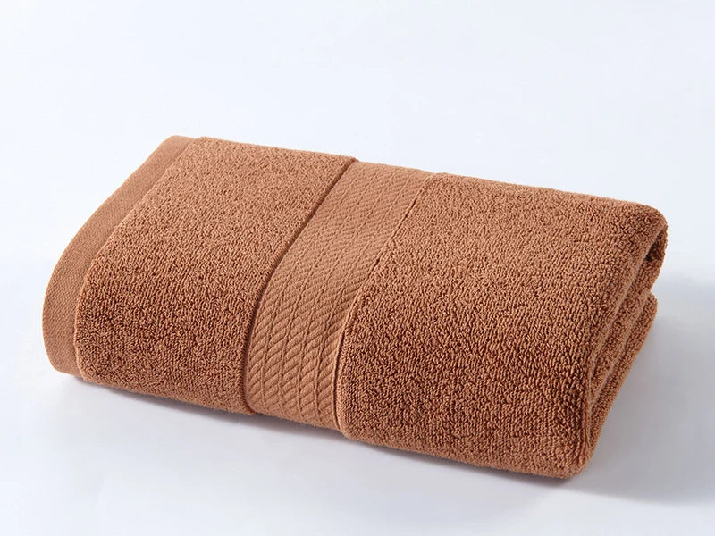 100% COTTON ADULT FACE TOWEL BATHROOM CHILDREN'S SMALL BATH TOWEL SOFT ELONGATED SPORTS GYM SWEAT TOWEL LARGE TOWEL 50X100CM